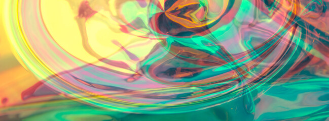 Blurred abstract neon background.