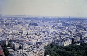 city from eiffel tower