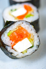 fresh sushi choice combination assortment selection