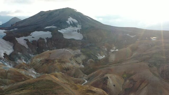 Iceland Highlands Glacier Mountaines