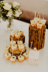 Petites bouchées pour l'apéritif