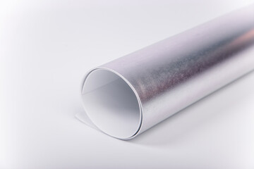 A roll of silver paper for creativity. Isolon for flowers.