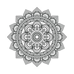 Flower Mandala. Vintage decorative elements. pattern, illustration. Islam, Arabic, Indian, turkish, pakistan, chinese. Round Ornament Pattern, vector
