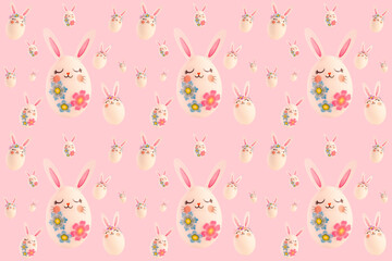 easter seamless pattern