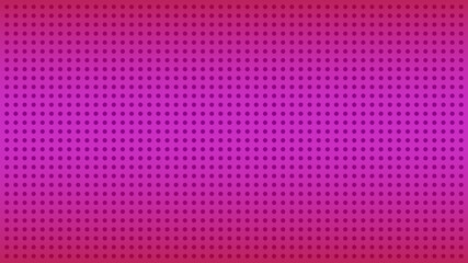 Seamless dots on a pink gradient background. Vector stock illustration.
