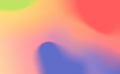 Abstract grainy multicolor blurred background