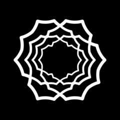 abstract modern symbol flat technology