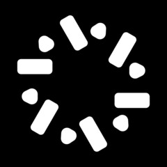 abstract modern symbol flat technology