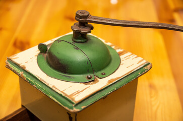 Retro Vintage Coffee Mill