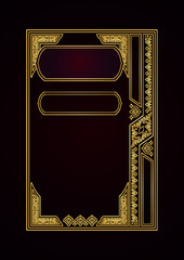 Islamic Book design، Caver