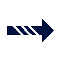 Arrow icon isolated on white background. Simple illustration for your design, website, logo, business infographic, app, UI.  Eps 10 vector illustration.

