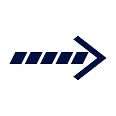 Arrow icon isolated on white background. Simple illustration for your design, website, logo, business infographic, app, UI.  Eps 10 vector illustration.

