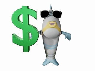 Fish and Sunglasses and Money