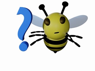 Bee and Question mark