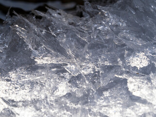 Obraz premium Ice texture background