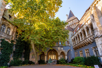 Vajdahunyad castle in Budapest, Hungary © Mistervlad