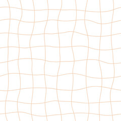 Simple print with a hand drawn texture. squared uneven freehand lines. Childish scandinavian pattern. Seamless pattern for fabric, paper, wrapping, clothing, textile, wallpaper. Vector illustration