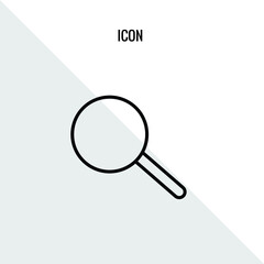 Search vector icon illustration sign