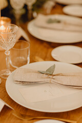 Art de la table et ambiance nature