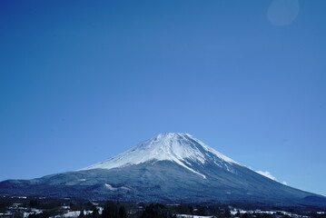 There is snow on the ground