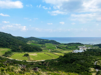 Fototapeta na wymiar 沖縄　久米島　風景