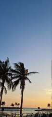 Jeddah beach at sunset