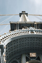manhattan bridge in new york city