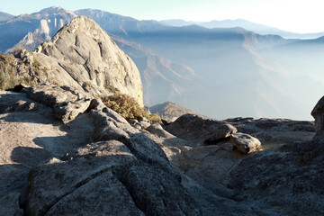 View from the cliffs on Moro rock.