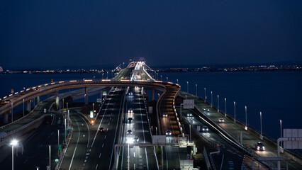 Tokyo Bay Aqualine Umihotaru Parking Area