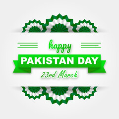 happy pakistan day 23 march social media post template