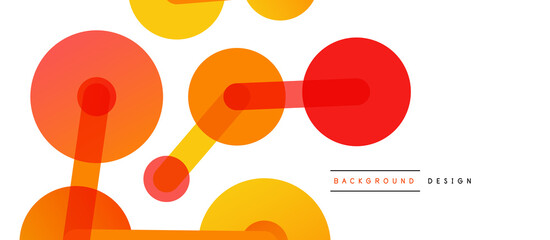 Network concept abstract background. Dots connection. Big data idea. Business template for wallpaper, banner, background or landing