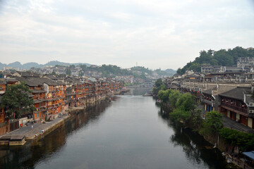 Fototapeta na wymiar Fenghuang ancient Town in western Hunan, China