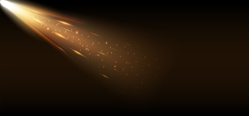 yellow explosion of light