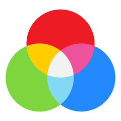 color flat style icon