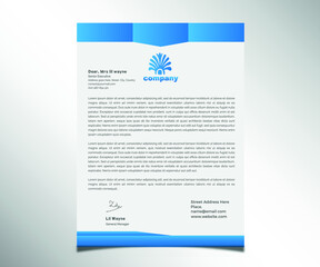 Business letterhead stationery, Create your own business letterhead with this accessible template