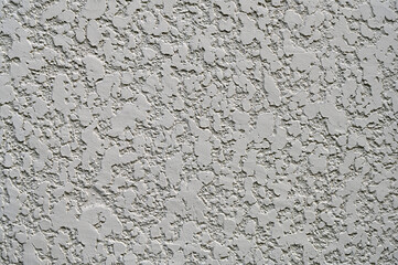 Close-up of rough cement stucco wall texture