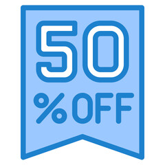 sale blue style icon