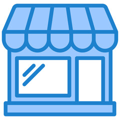 shop blue style icon