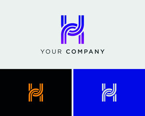 H Letter Logo Design