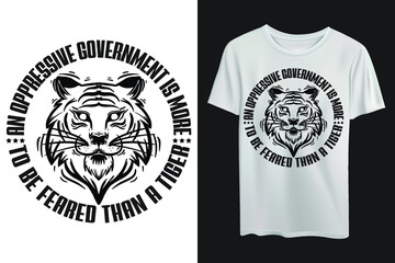 t shirt design with a tiger, Tiger T-Shirts & T-Shirt Designs, USA T Shirt Design- Adobe Stock