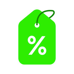 Discount icon vector | discount tag sign template 
