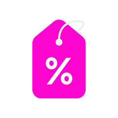 Discount icon vector | discount tag sign template 

