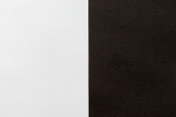 白領域と黒領域とに左右に分割された背景素材 - obrazy, fototapety, plakaty
