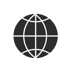 Global icon sign vector template
