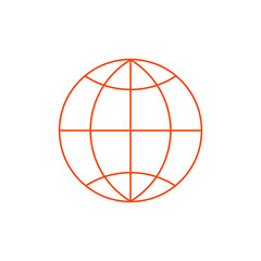 Global icon sign vector template colorful
 