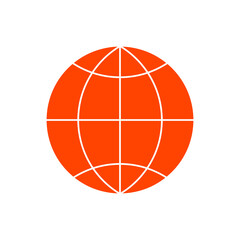 Global icon sign vector template colorful
 