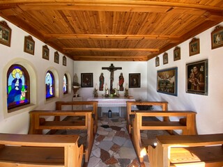 10 Kapellen Weg Gallzein Hof Gattern Wahrbühel im Bezirk Schwaz Inntal Tuxer Alpen Tirol Österreich