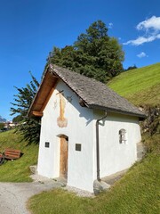 10 Kapellen Weg Gallzein Hof Gattern Wahrbühel im Bezirk Schwaz Inntal Tuxer Alpen Tirol Österreich