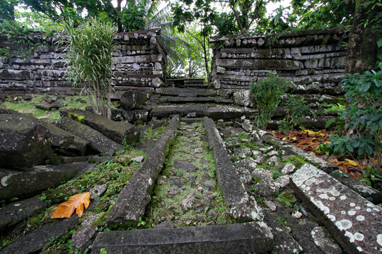 Nan Madol in Pohnpei Micronesia