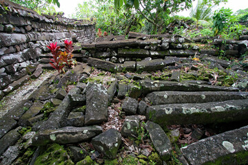 Nan Madol in Pohnpei Micronesia